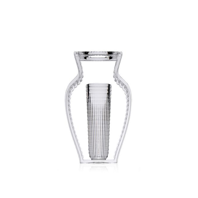 I-shine vaso plastica Kartell design Eugeni Quitllet vaso decorativo per fiori online su DTime