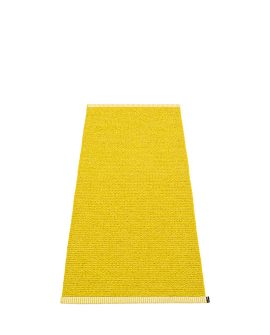 Pappelina Mono MN5A615 tappeto giallo mostards cm 60x150 in plastica PVC_Online su Dtime