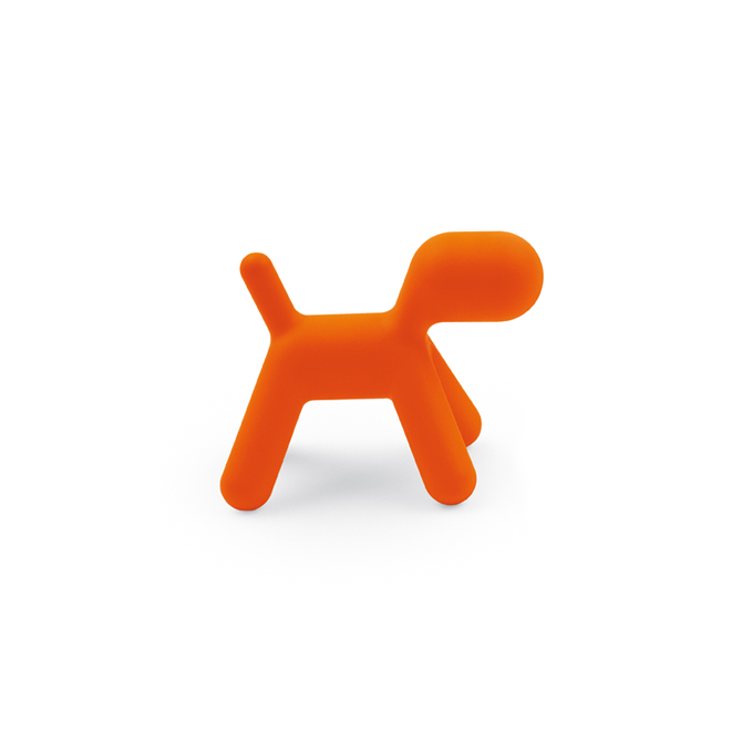 Puppy small arancione Magis Me Too DTime MT50/1001C cagnolino indoor/outdoor sedia-sgabello per bambini