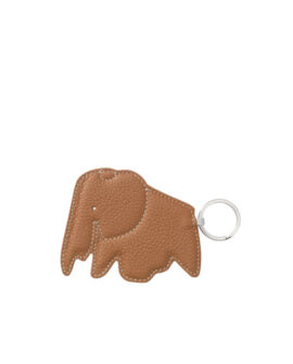 Key-ring-elephant-Cognac