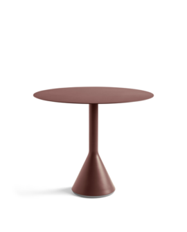 Palissade-cone-table-diam.90-red