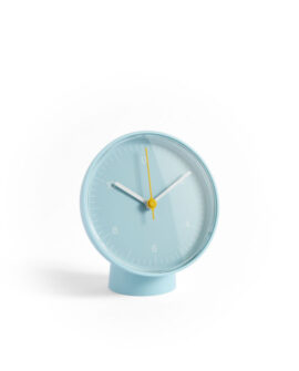 Table-clock-blue